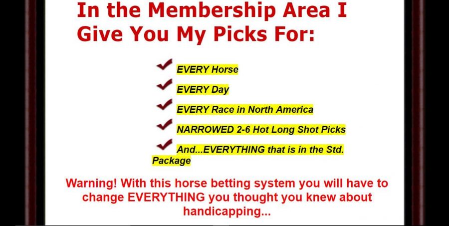 the oldest system on the planet horse racing system