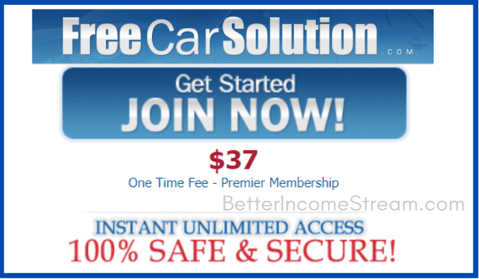 Free Car Solution It is a Great Way To Have Your Own Car