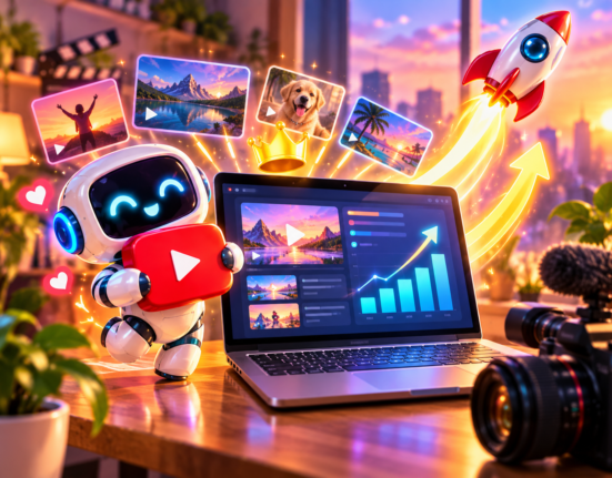 VidRankr all-in-one YouTube ranking tool and AI thumbnail generator dashboard for creators